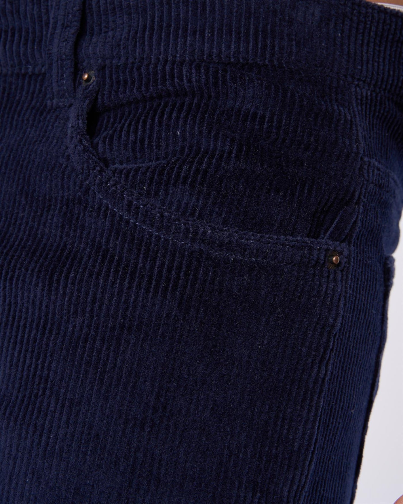 Mens Cordsome Trousers Navy