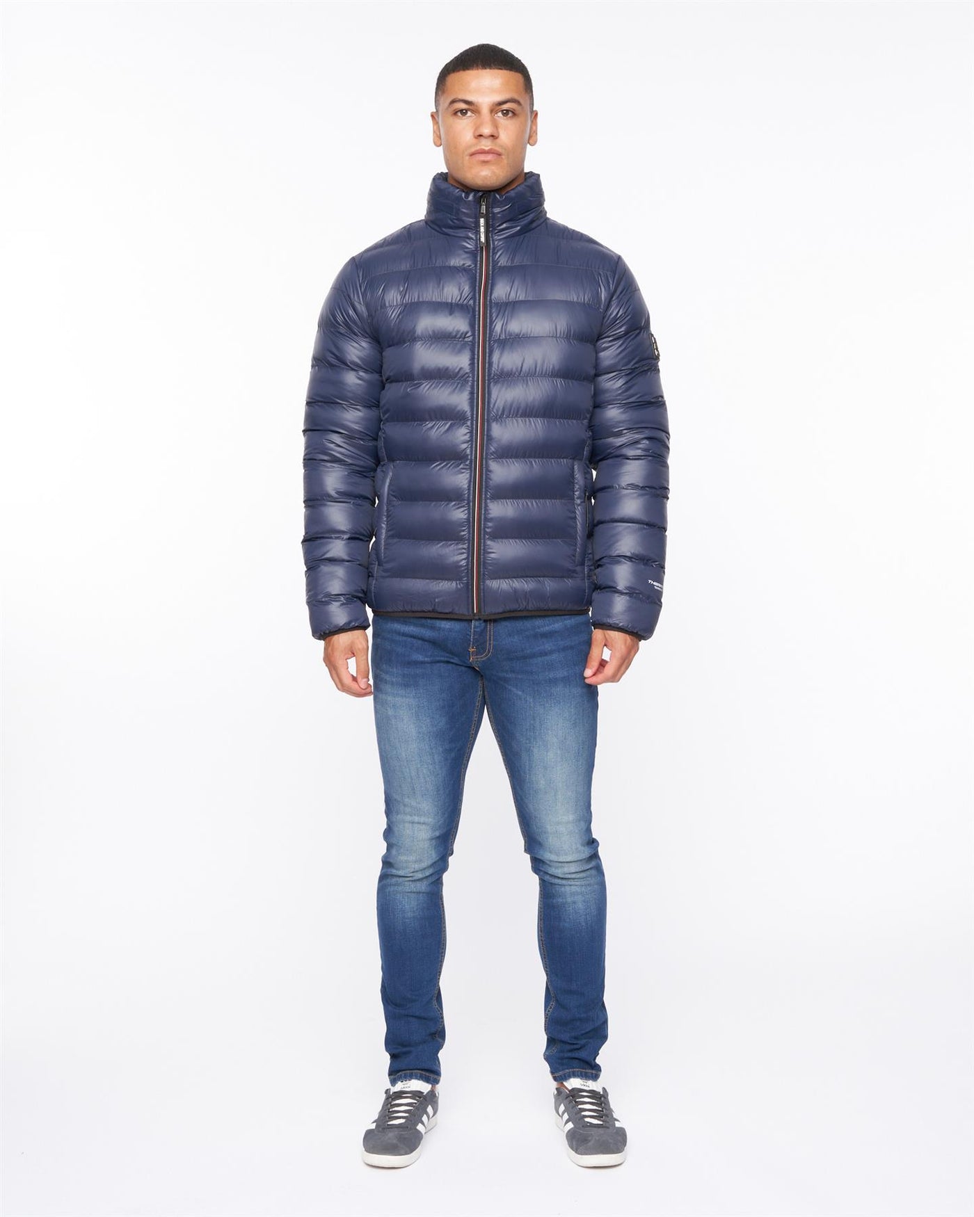 Mens Shemmy Two Quilted Jacket Navy