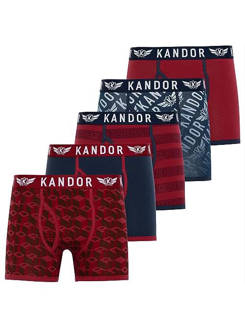 Men's Lingo Boxers 5pk Red