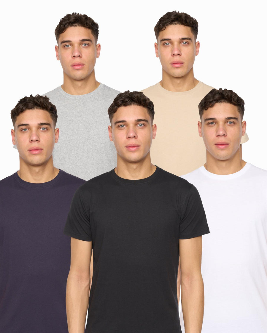 Mens Frankinz T-Shirt 5pk Assorted