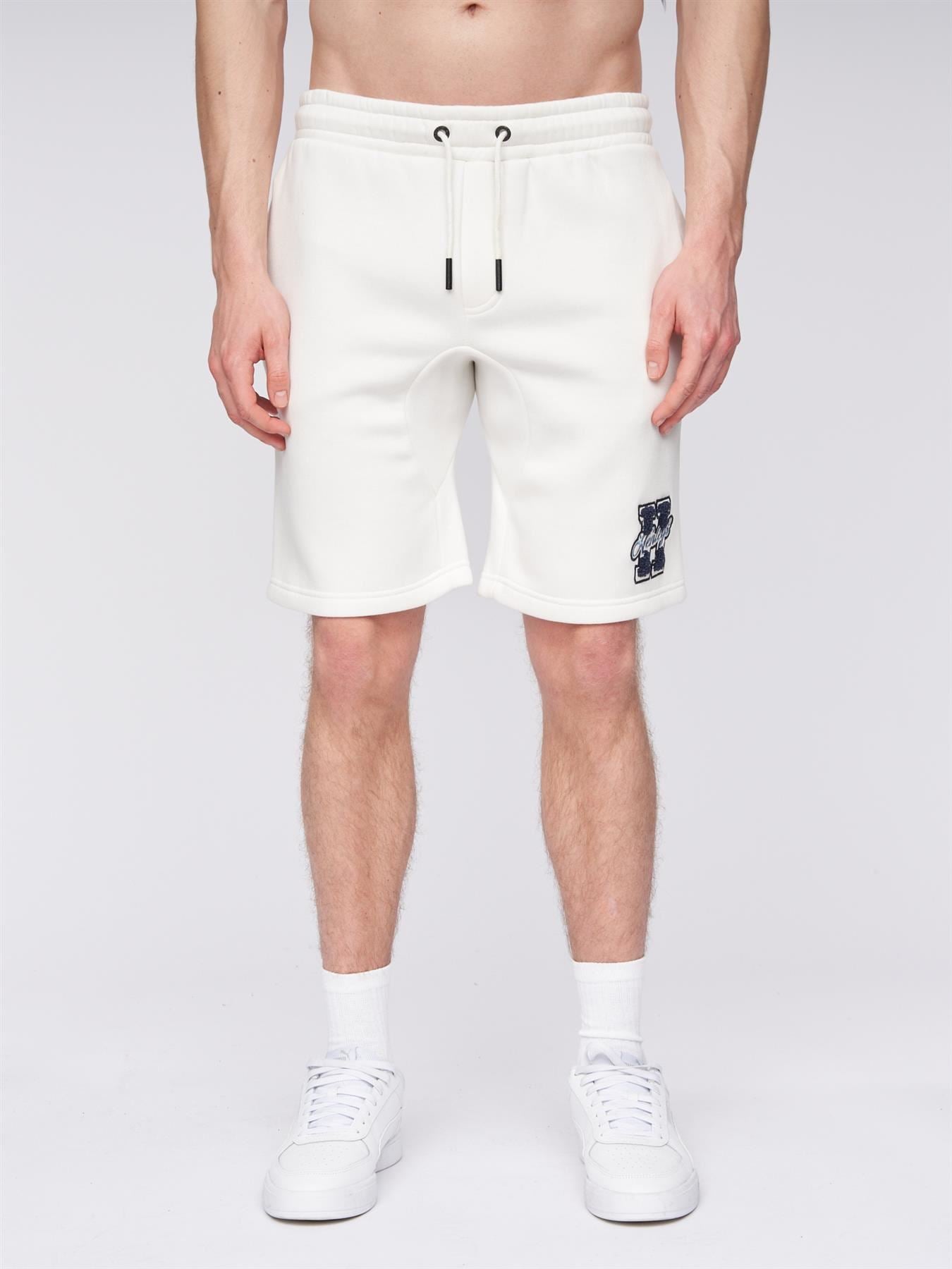 Mens Aitchen Jog Shorts Off White