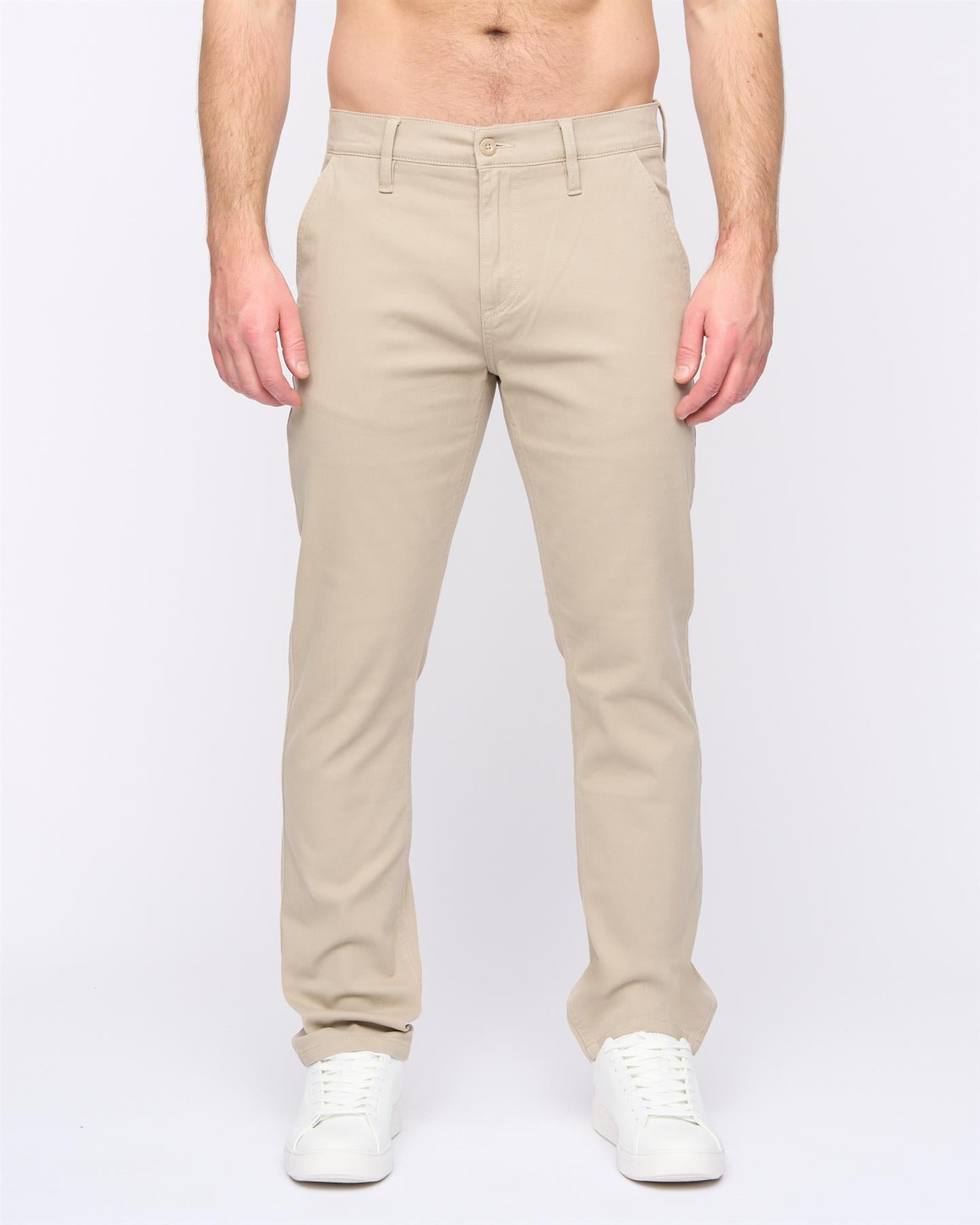 Mens Moretor Chinos Stone