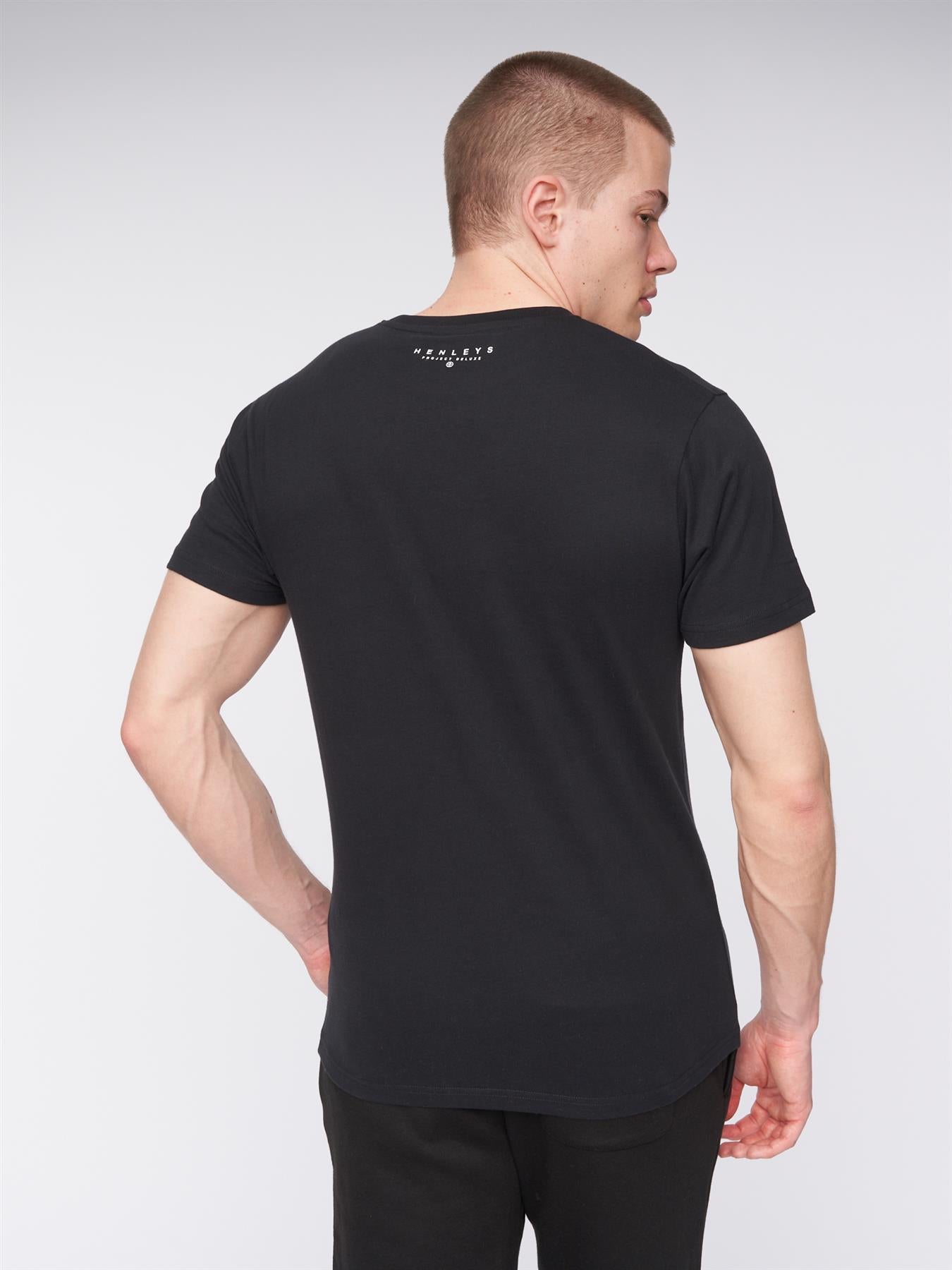 Mens Curveball T-Shirt Black