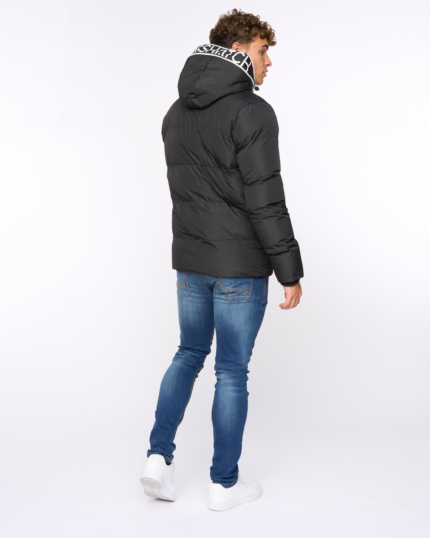 Mens Sandbox Hooded Jacket Black