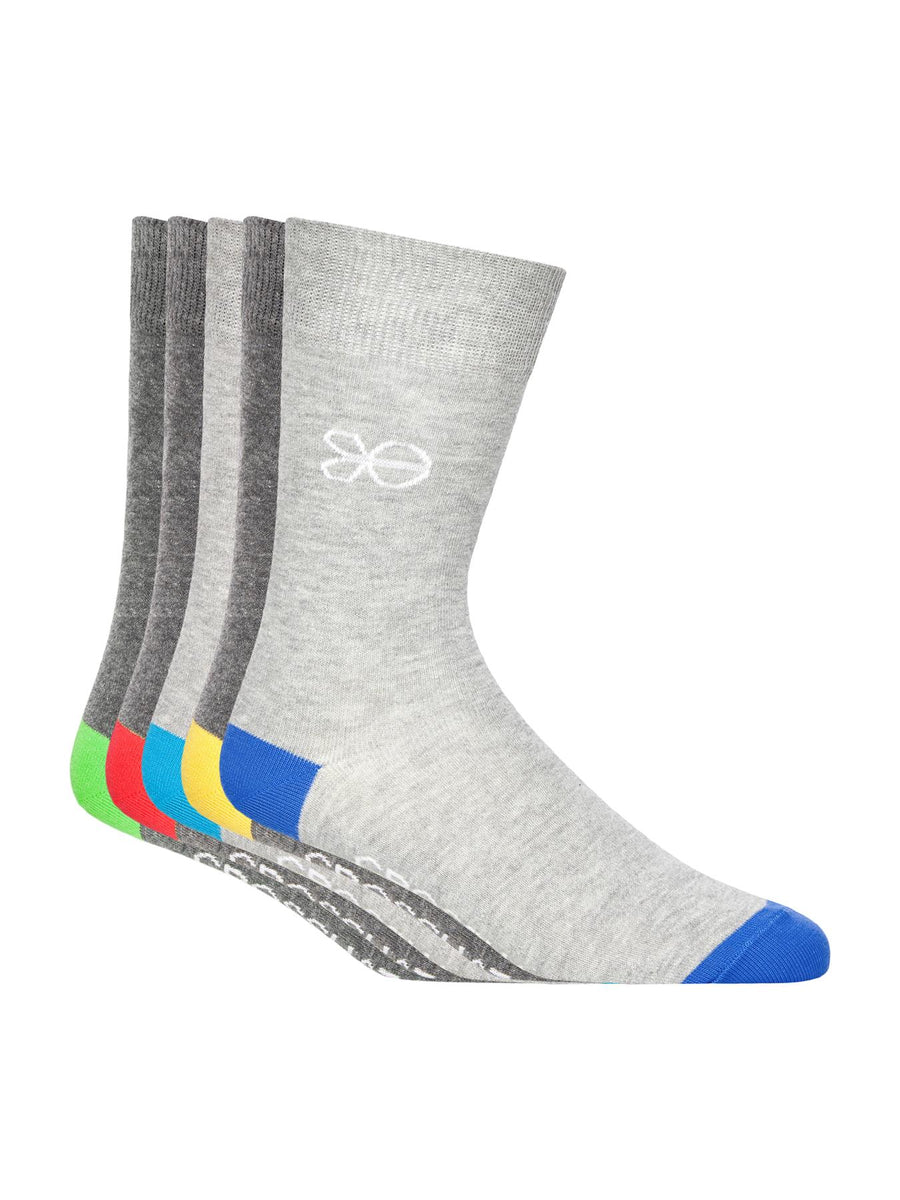 Posical Socks 5pk Greys