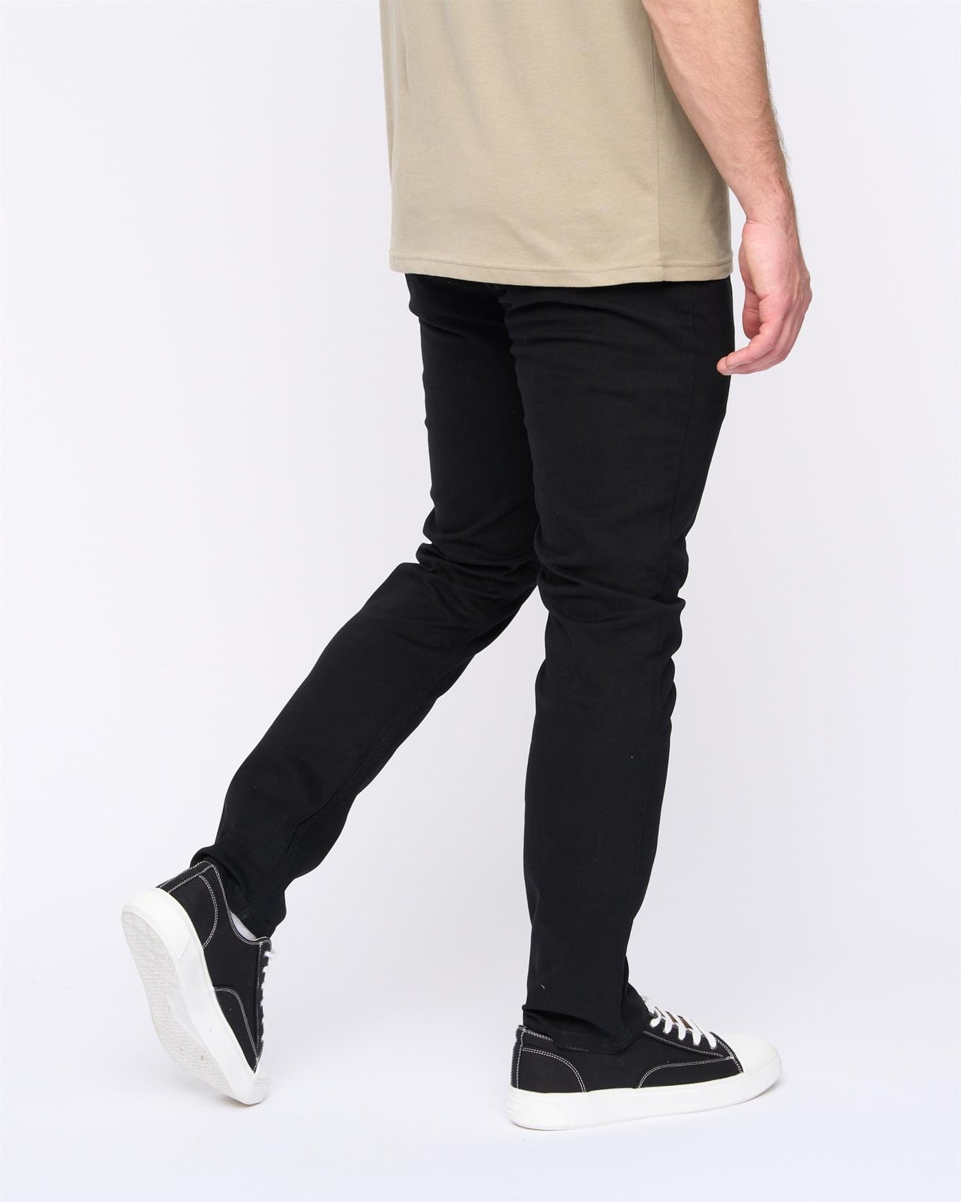 Mens Moretor Chinos Black