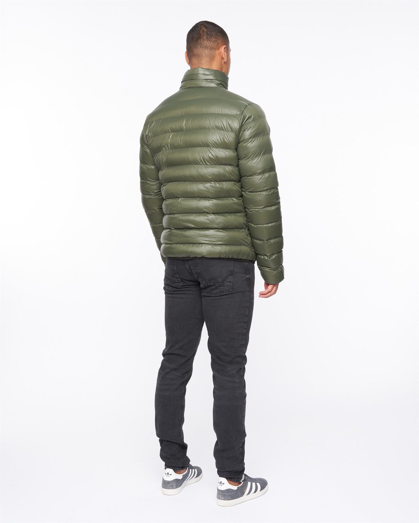 Mens Shemmy Two Quilted Jacket Dark Olive