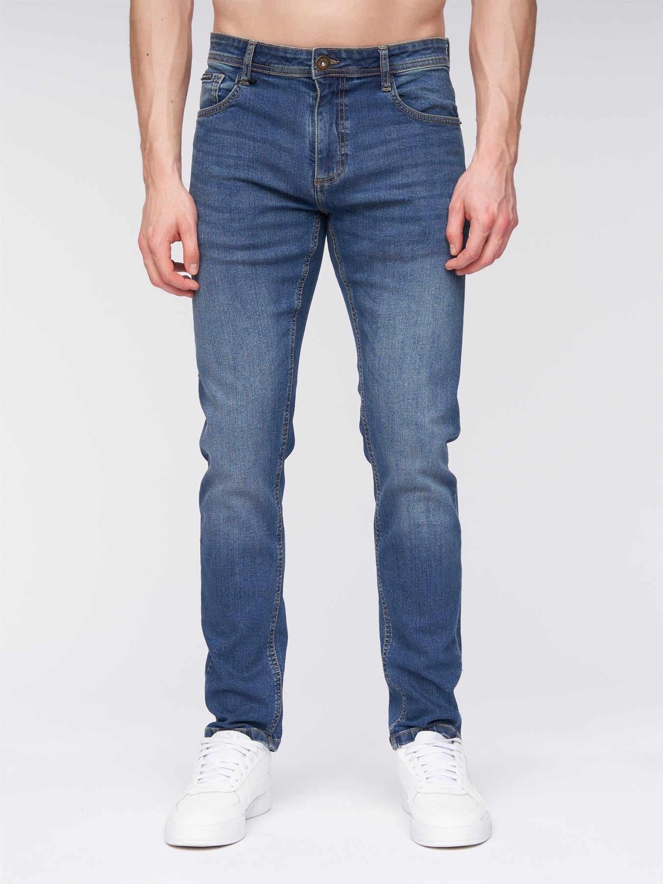 Mens Mayhen Slim Fit Jeans Stone Wash