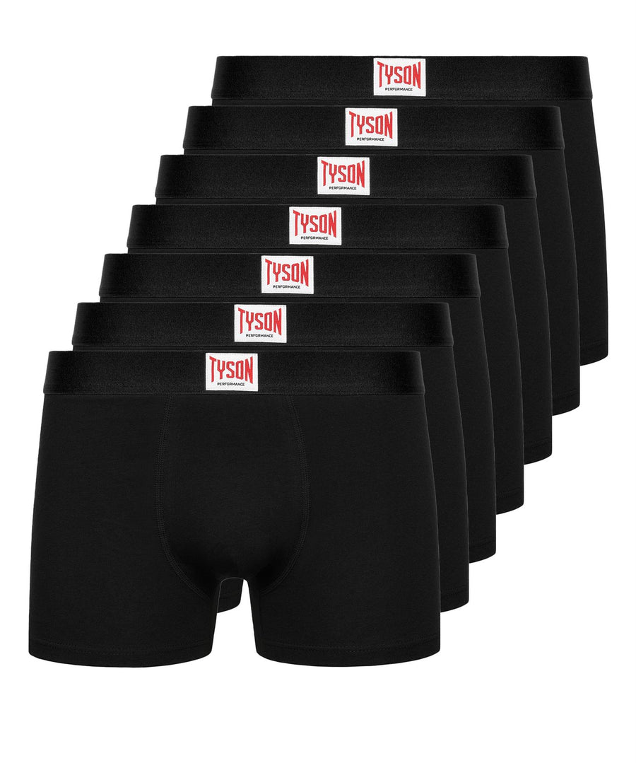 Mens Tyson Boxers 7pk Black