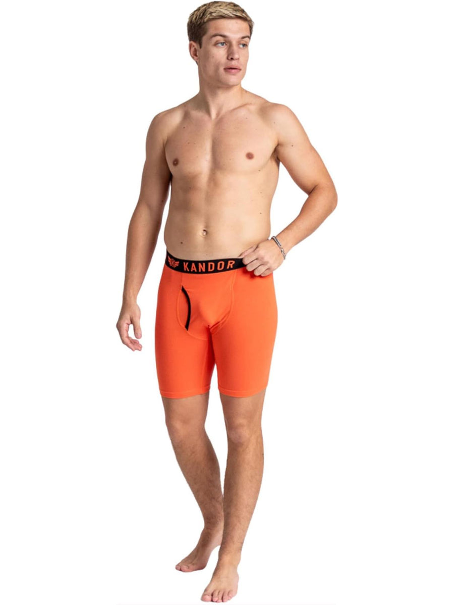 Men's Trunken Boxers 3pk Orange