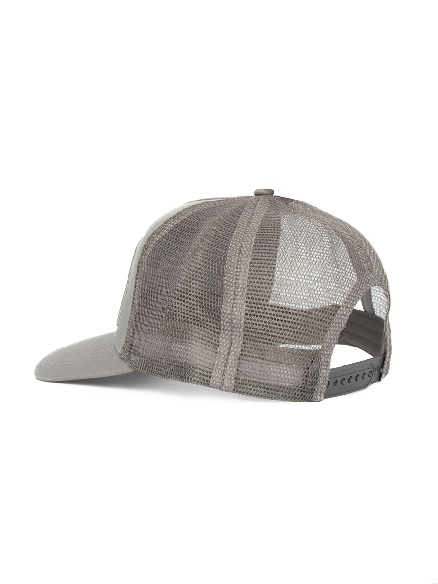 Mens Sanford Trucker Cap Grey