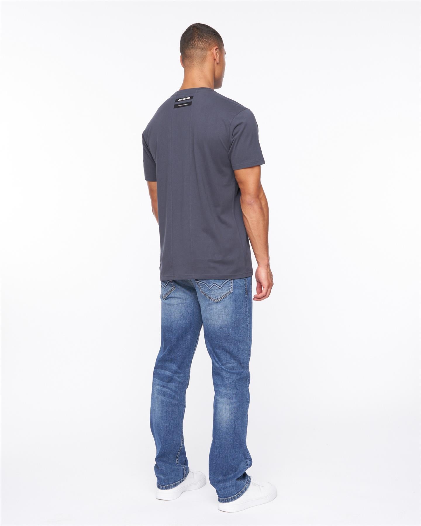 Mens Mersak T-Shirt Navy