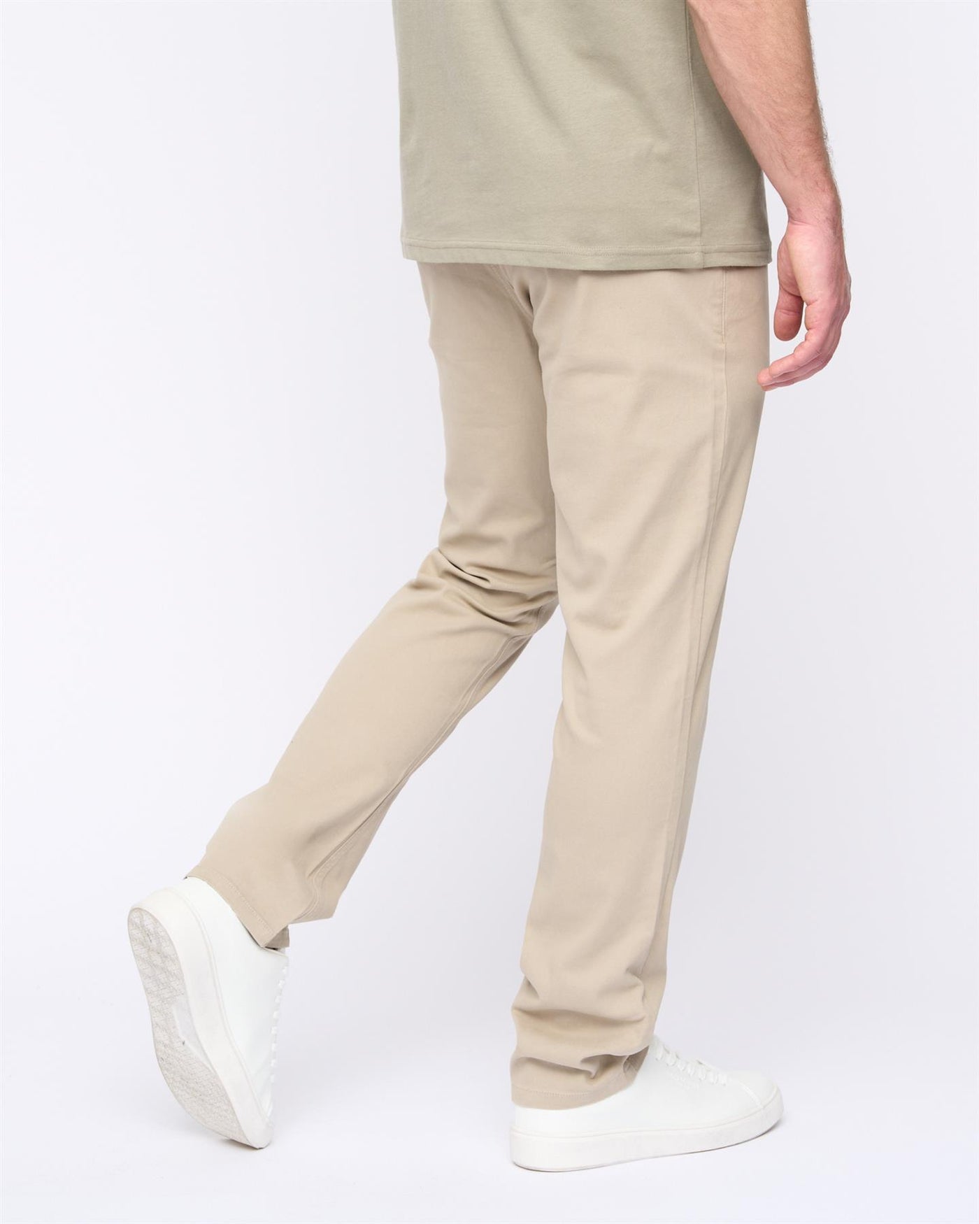 Mens Moretor Chinos Stone