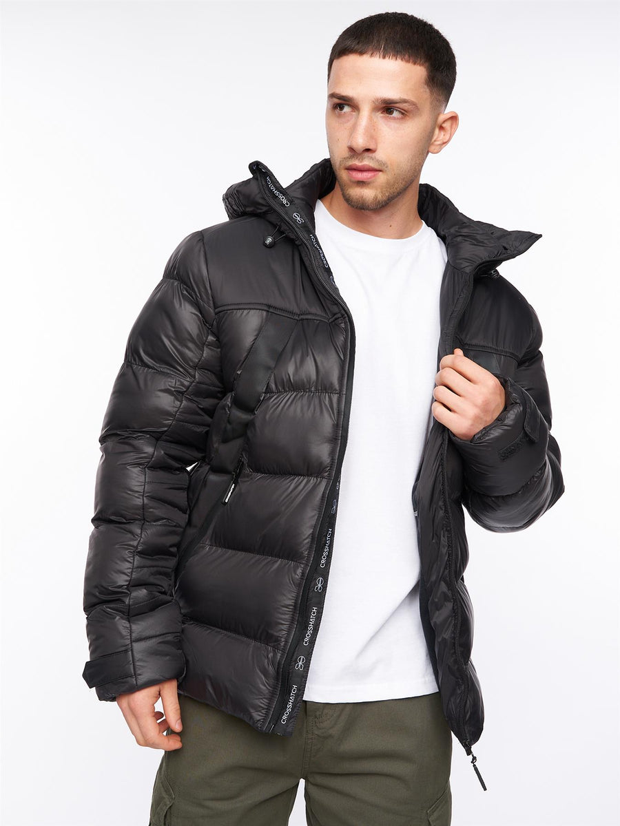 Mens Craystore Hooded Jacket Black