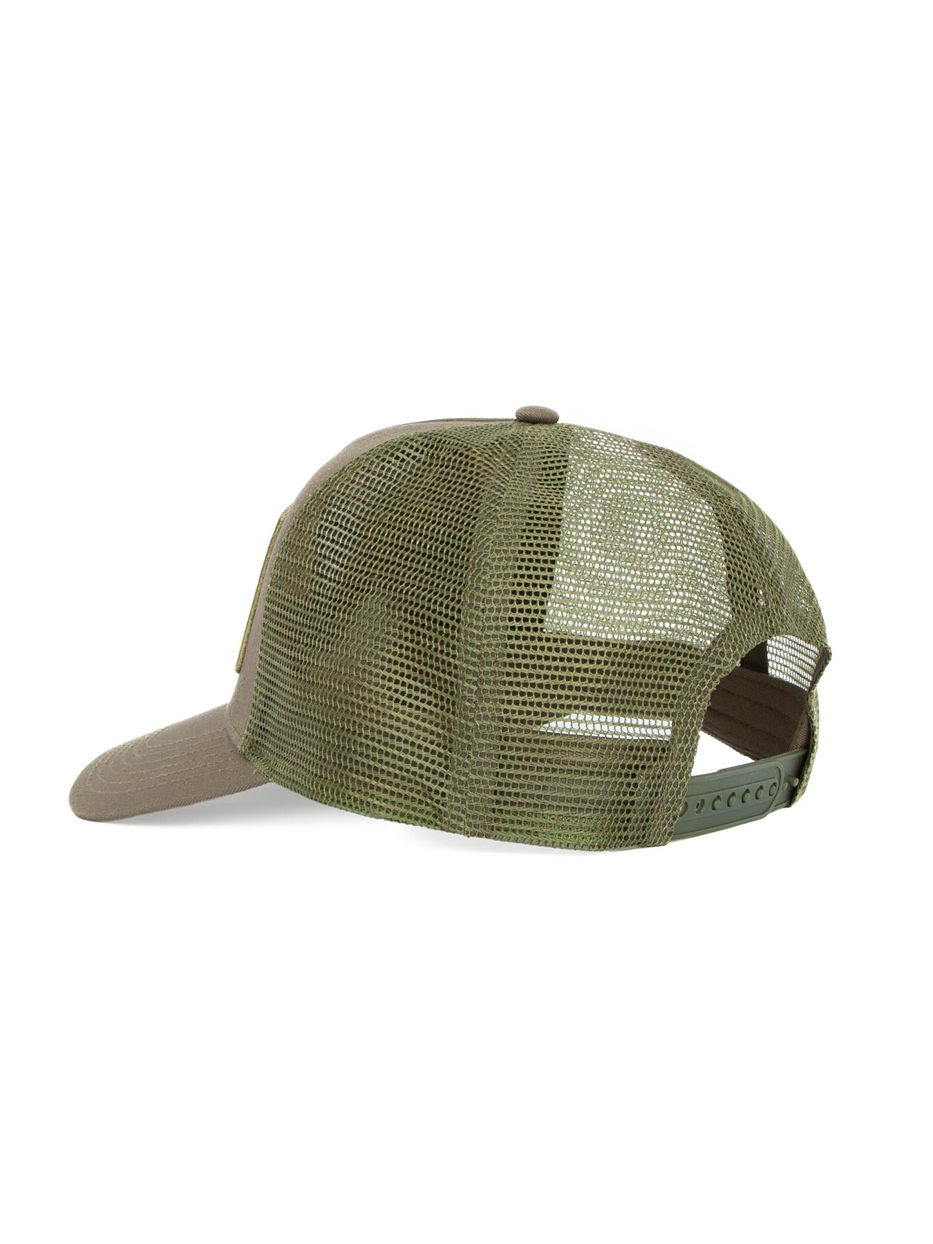 Mens Pitstop Trucker Cap Khaki