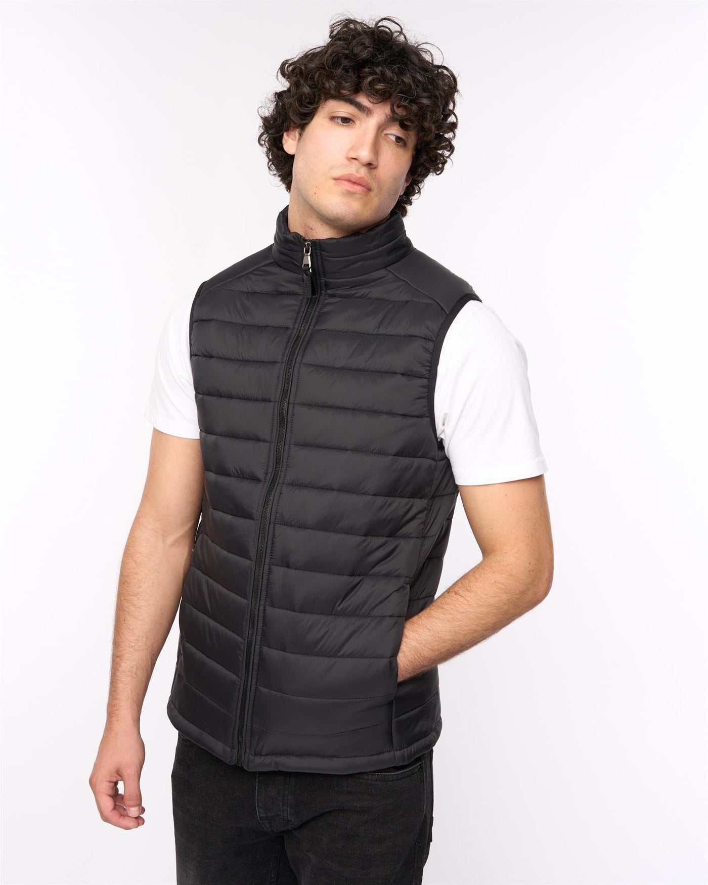 Mens  Earlam Gilet Black