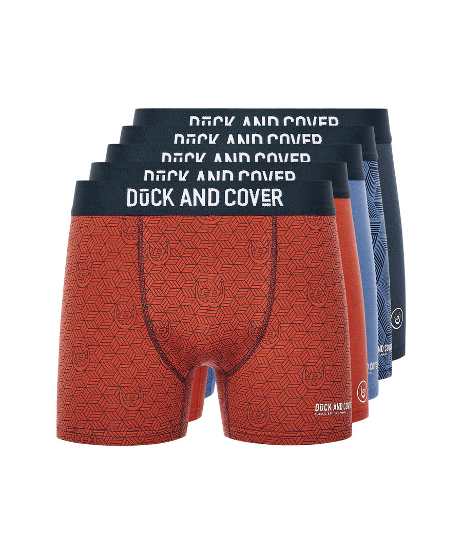 Mens Quenelly Boxers 5pk Assorted