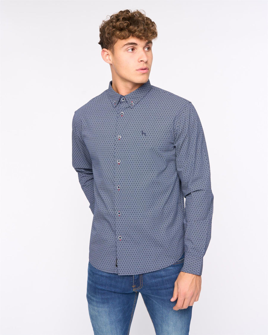 Mens Marksen Shirt Navy