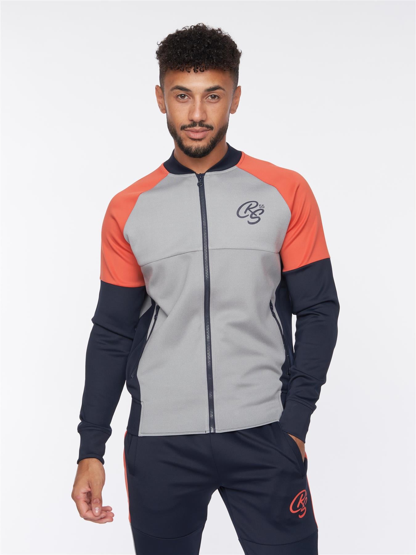 Brayden Tracksuit Grey Marl