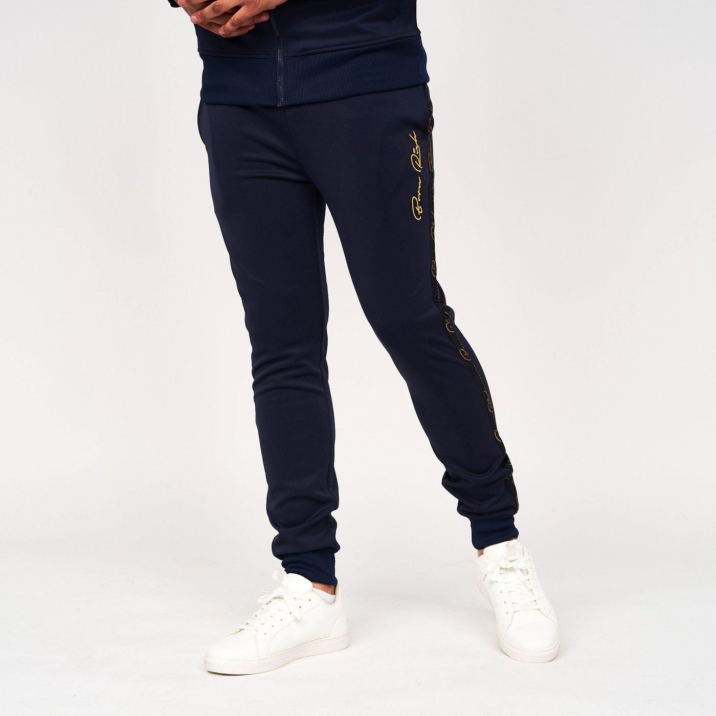 Born Rich Mens Daprela Trackpants Sky Captain