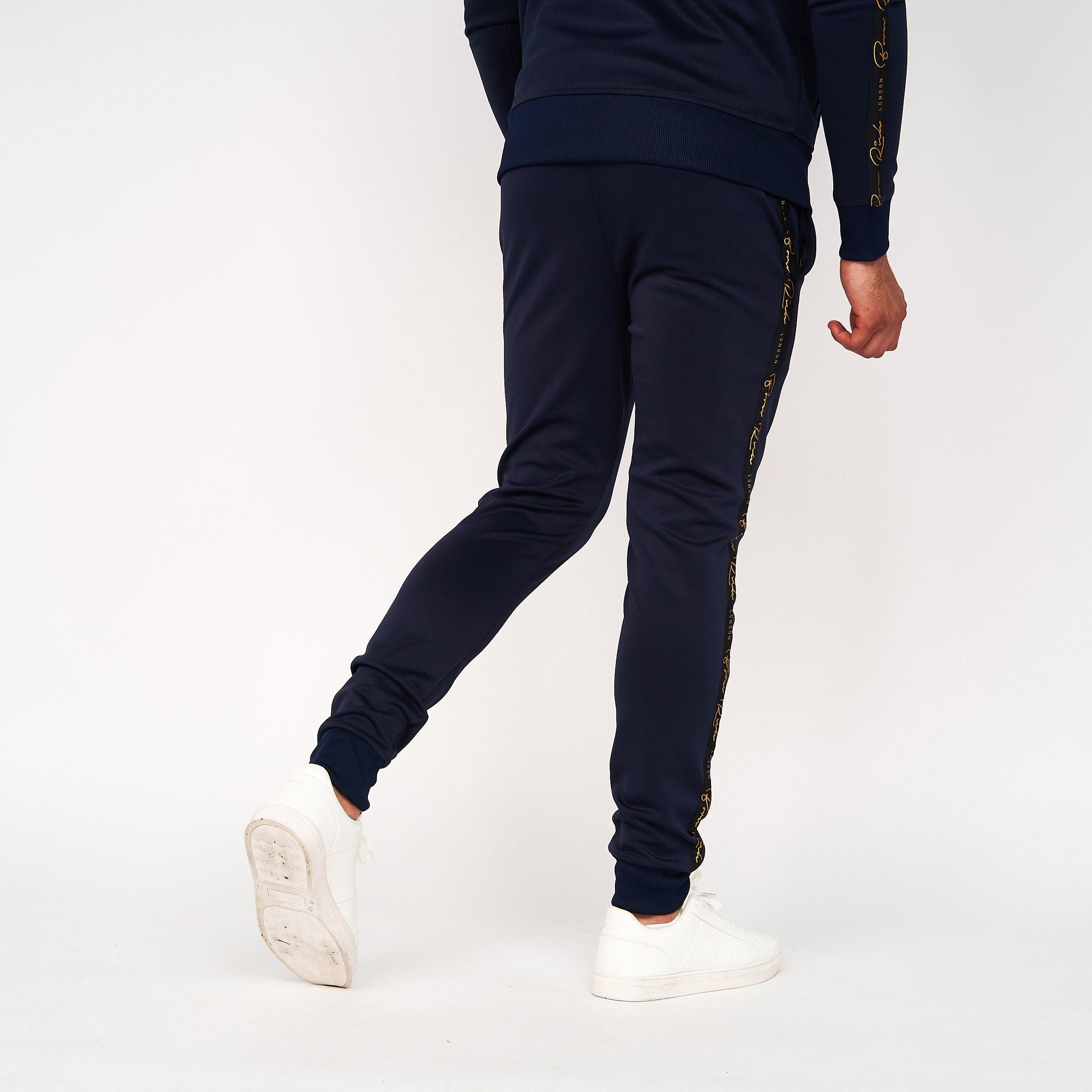 Born Rich Mens Daprela Trackpants Sky Captain