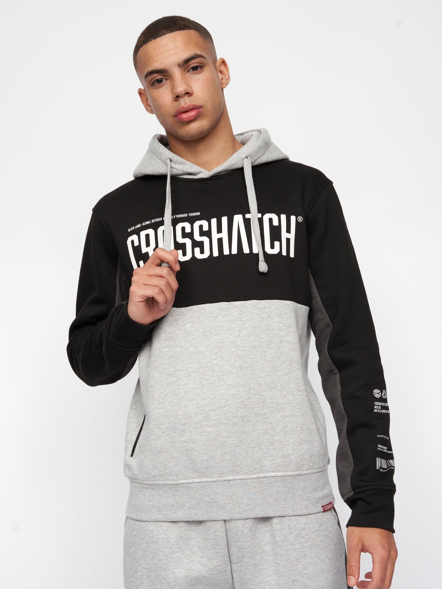 Crosshatch black label hoodie sale