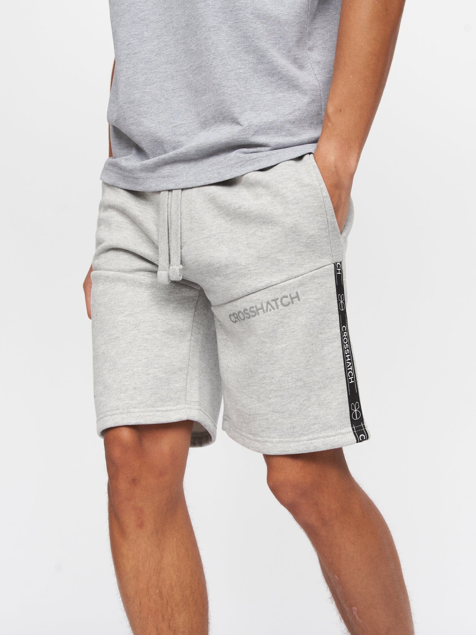 Apollos Shorts Grey Marl