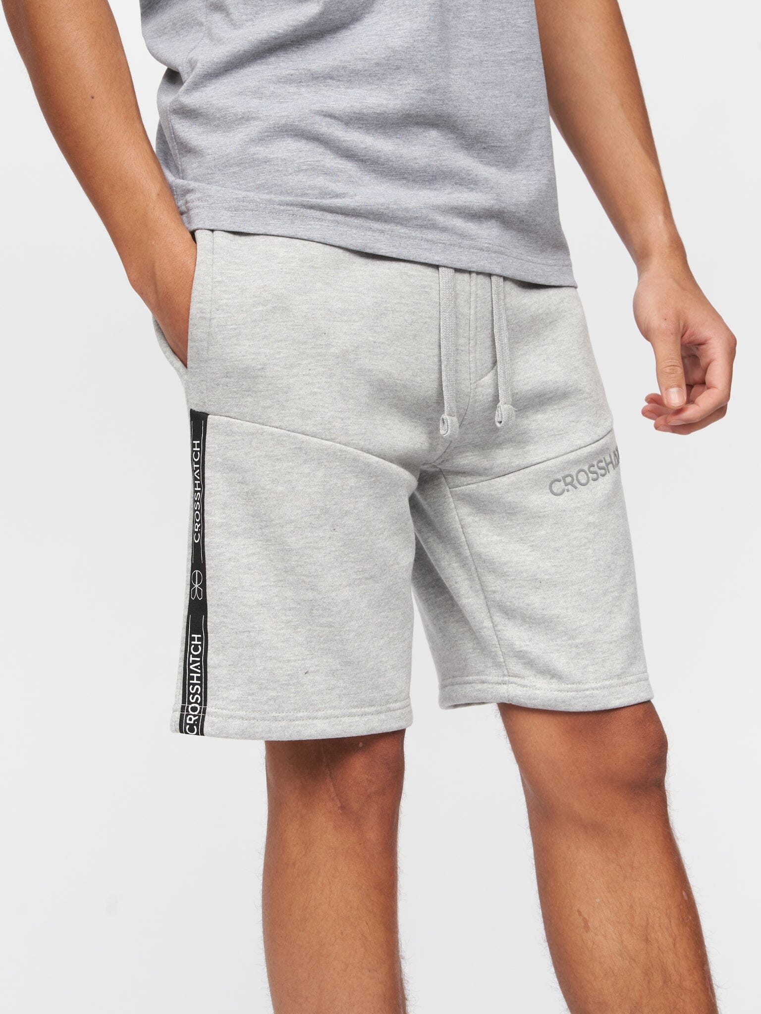 Apollos Shorts Grey Marl