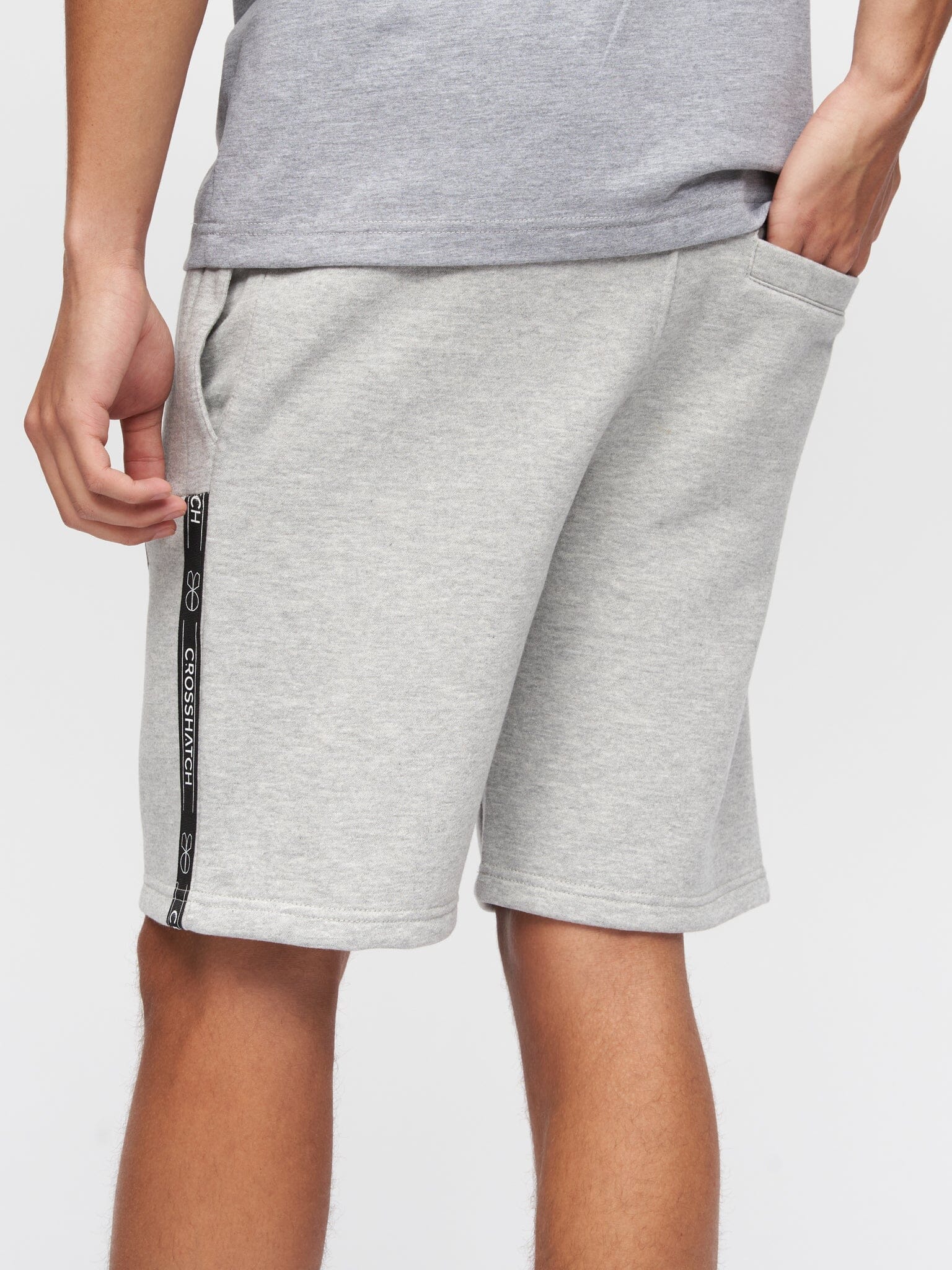 Apollos Shorts Grey Marl