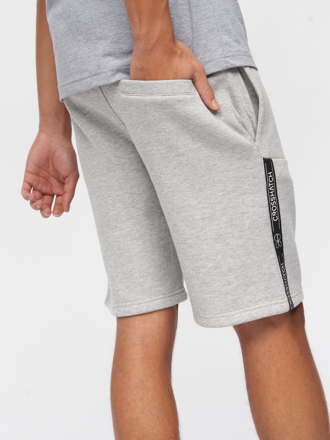 Apollos Shorts Grey Marl