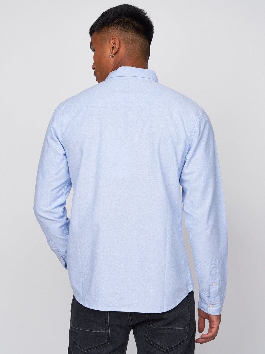 Yuknow Shirt Light Blue Chambray