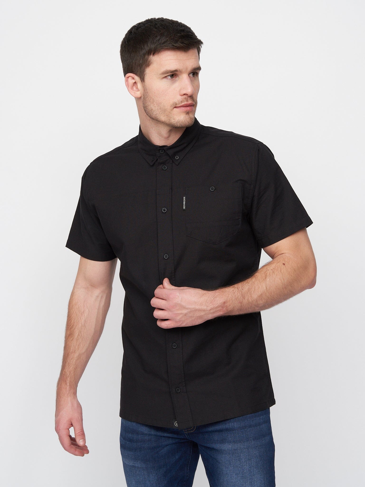 Kramlet Short Sleeve Shirt Black