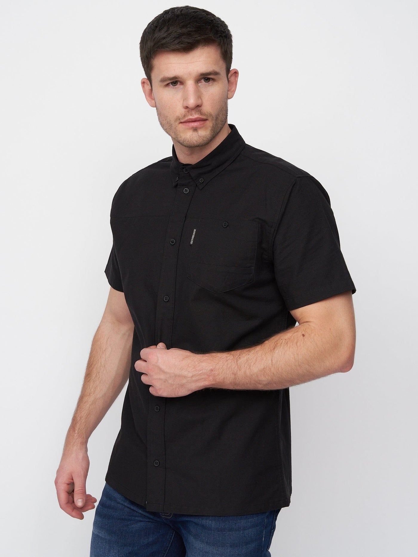 Kramlet Short Sleeve Shirt Black