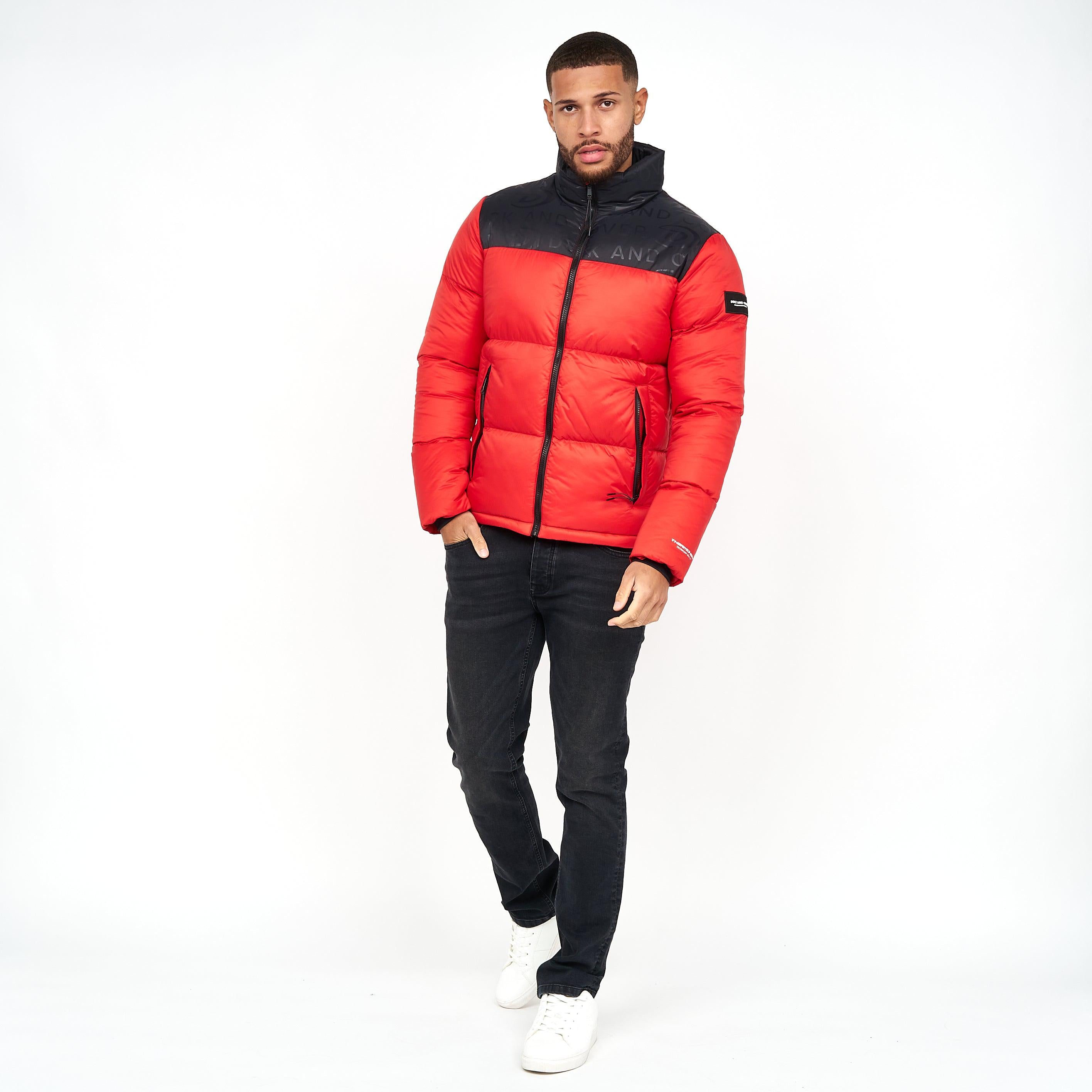 Duck and cover fashion quilted jacket