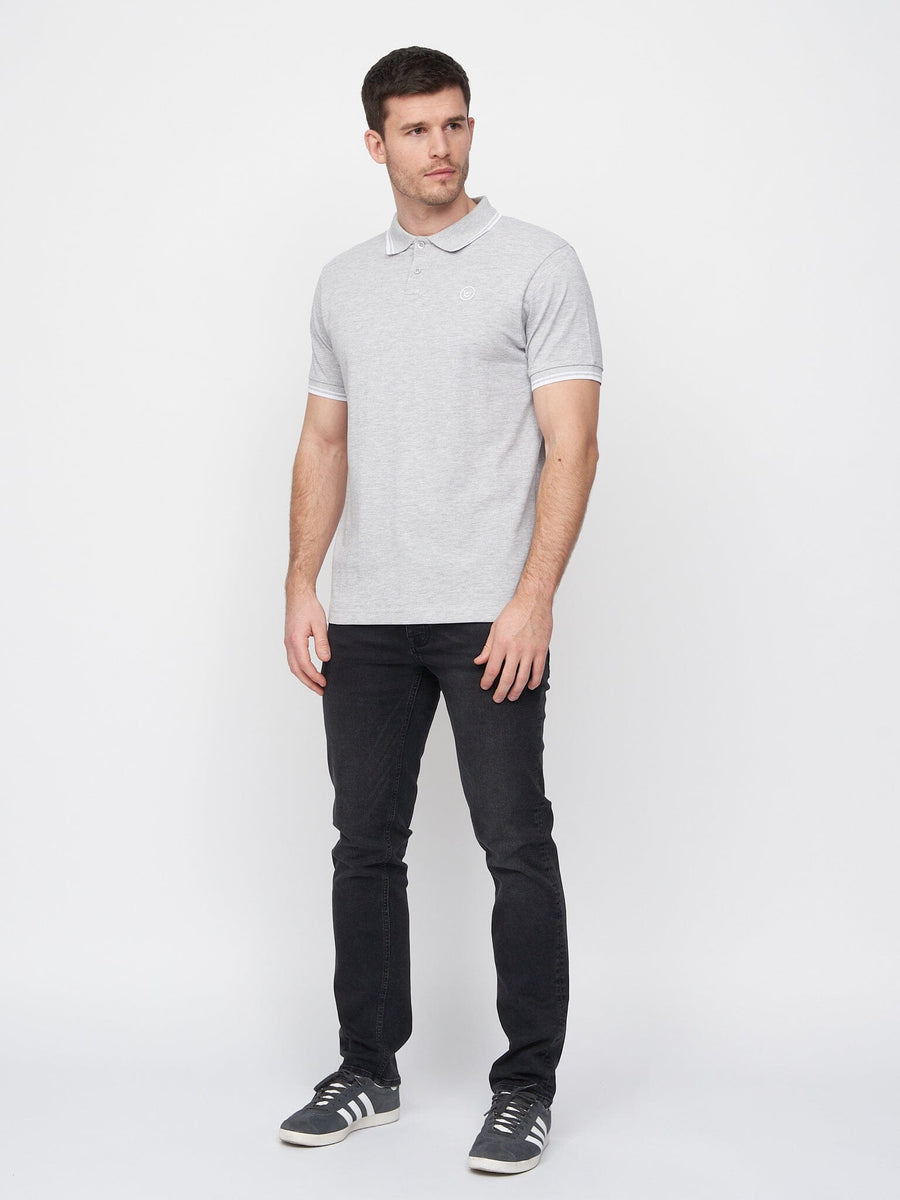 Hendamore Polo Grey Marl