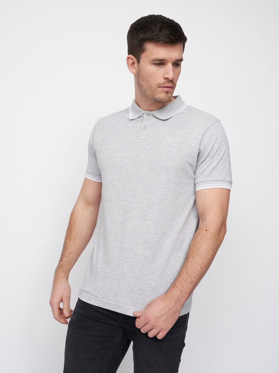 Hendamore Polo Grey Marl